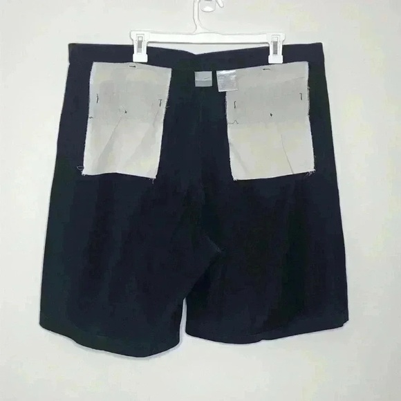 Nike Men’s Golf Shorts Size 40 Navy Blue Pleated Cotton Athletic Preppy - Picture 11 of 16